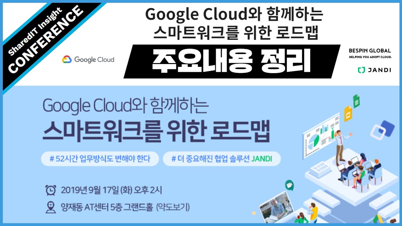 Google Cloud와 함께하는 스마트워크를 위한 로드맵